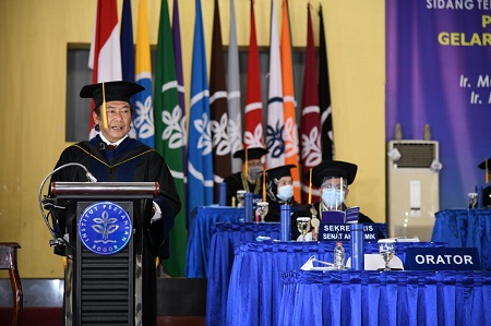 IPB University Awarded Honorary Doctorate Degree for Dedication of Science to the Country